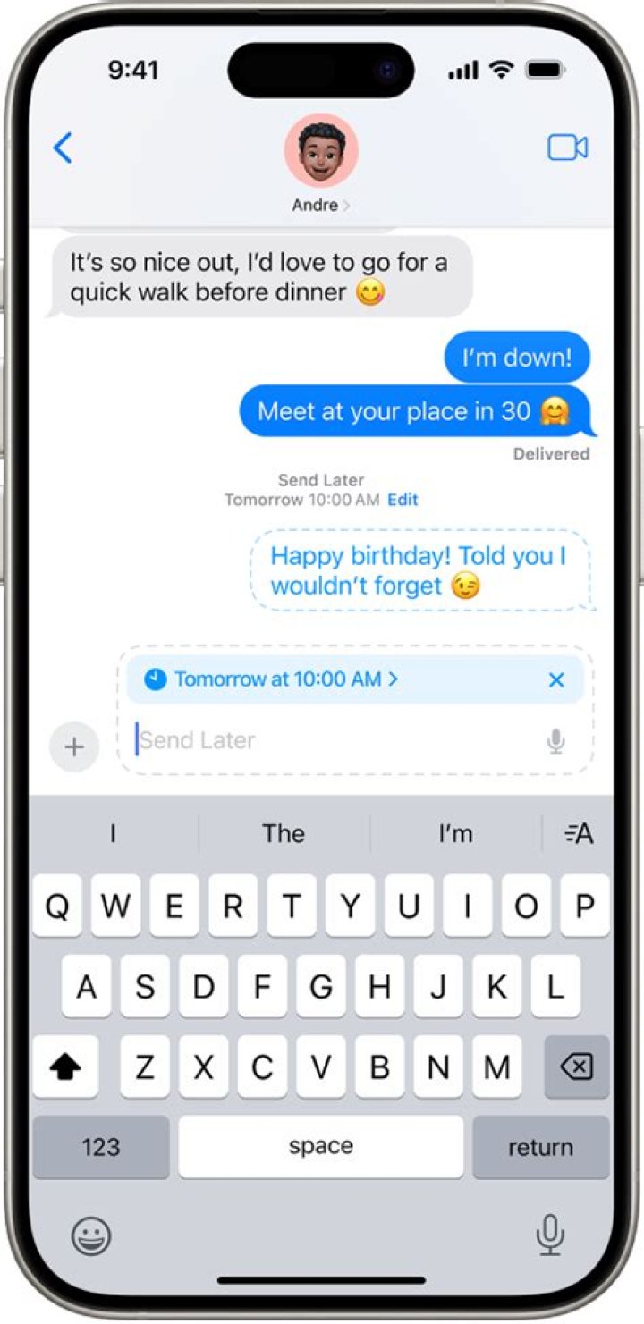 What is a silent text message?