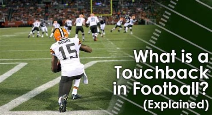 What is a touchback in football?