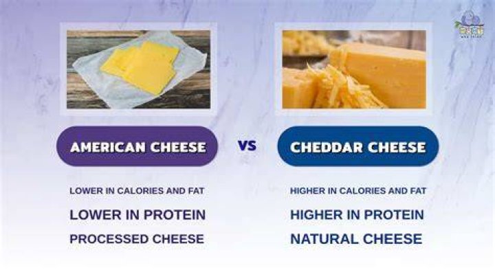 What is American cheese vs Cheddar?