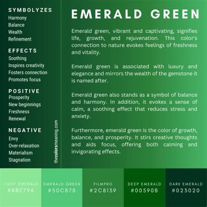 What is an emerald personality?
