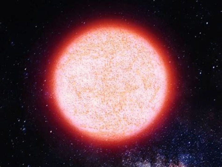 What is an orange giant?