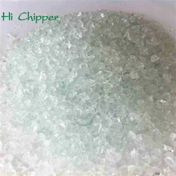 What is crushed glass called?