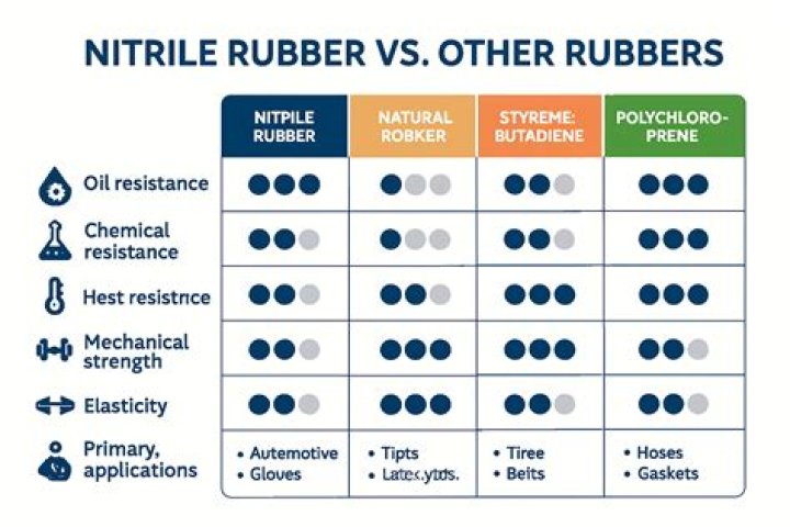 What is EPDM and nitrile?