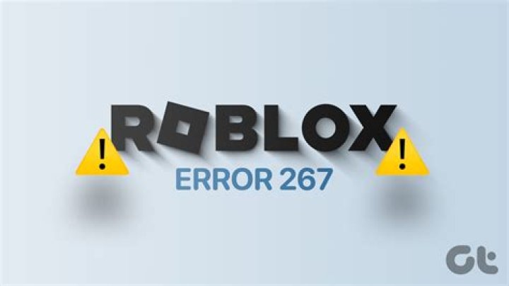 What is error code 267 in Roblox?