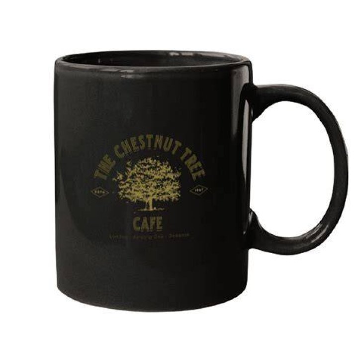 What is ironic about the Chestnut Tree Cafe?