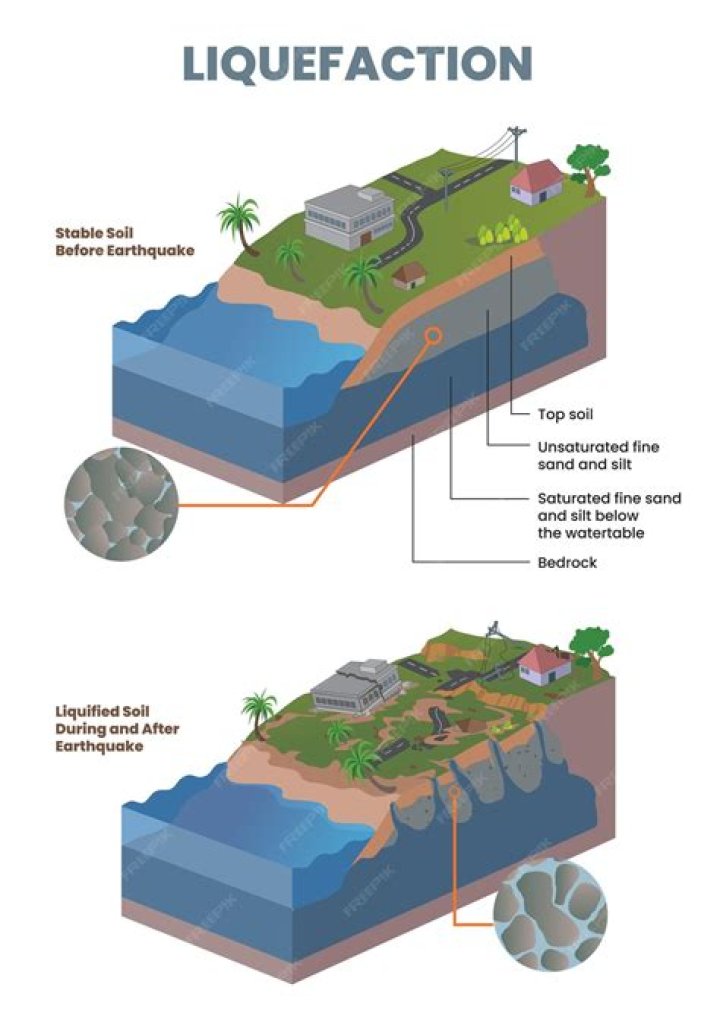 What is liquefaction give example?