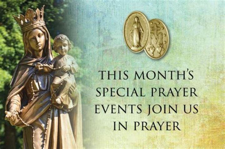 What is Mary's special prayer?