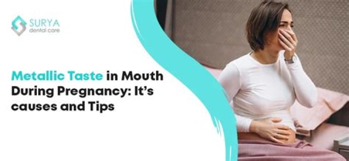 What is metal mouth in pregnancy?
