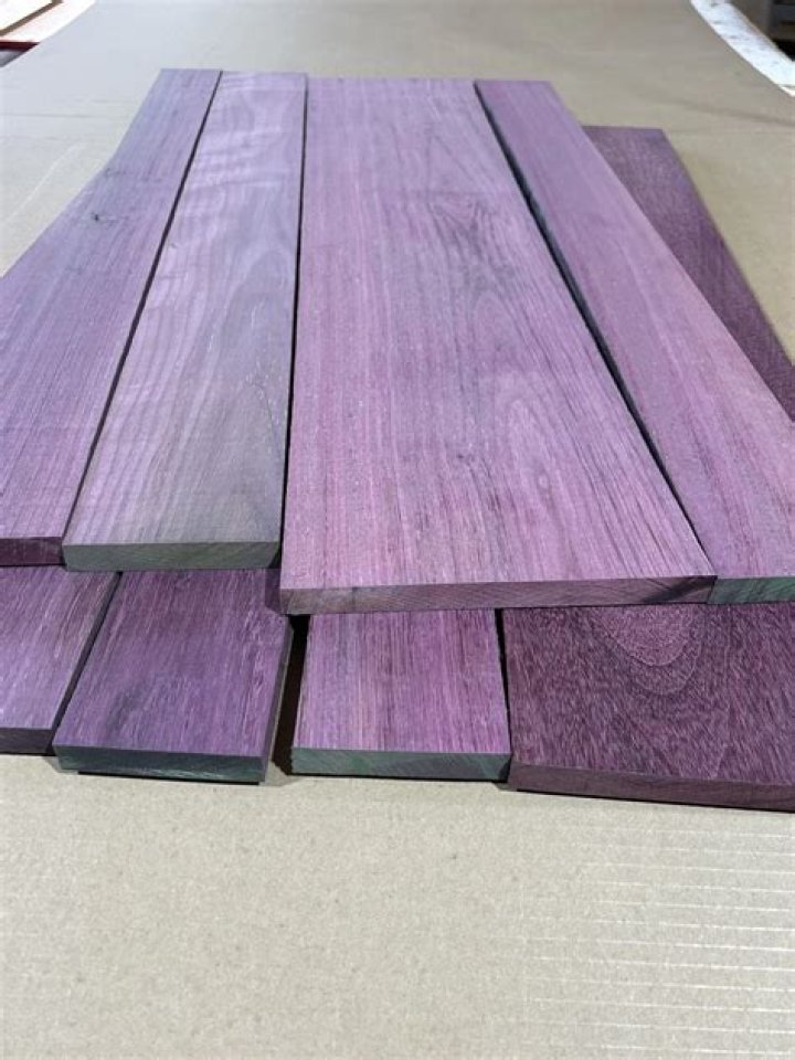 What is Purple Heart wood?