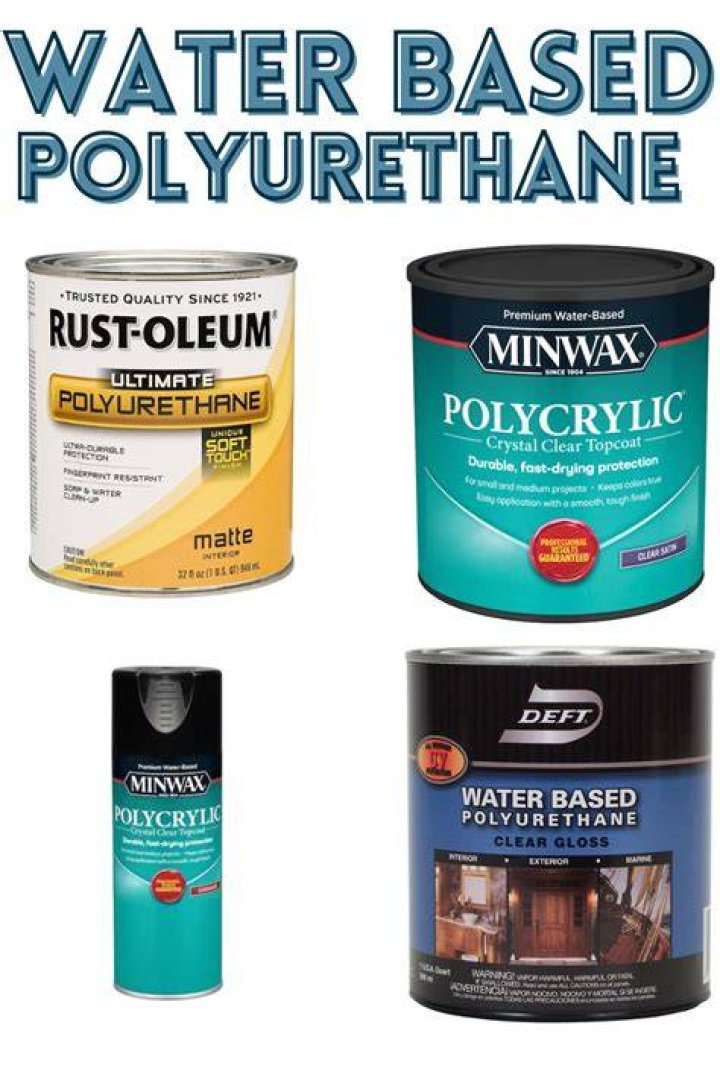 What is the best way to apply water based polyurethane?