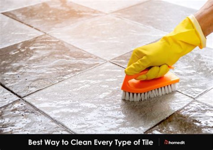 What is the best way to clean kitchen floors?