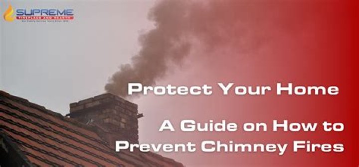 What is the best way to put out a chimney fire?