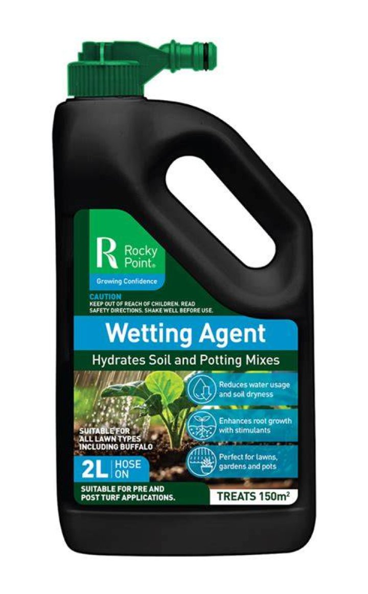 What is the best wetting agent for soil?