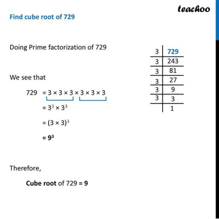 What is the cube root of 91125 by prime factorization method?