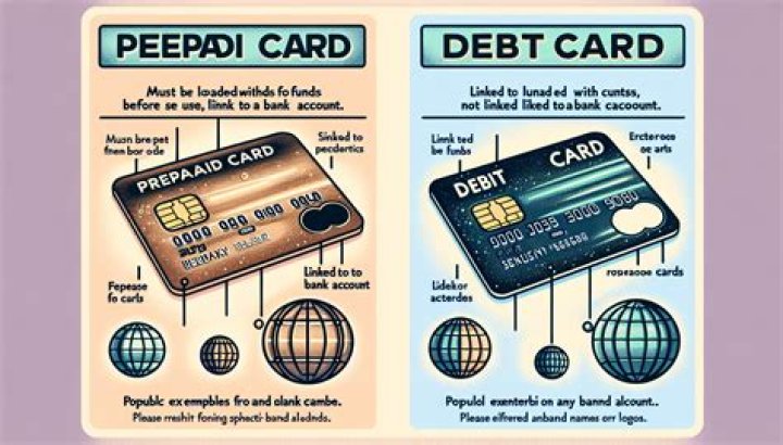 What is the difference between a prepaid card and a debit card?