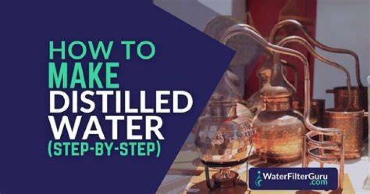 What is the easiest way to distill water at home?