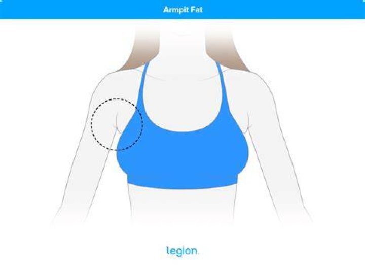 What is the fat under your arm called?