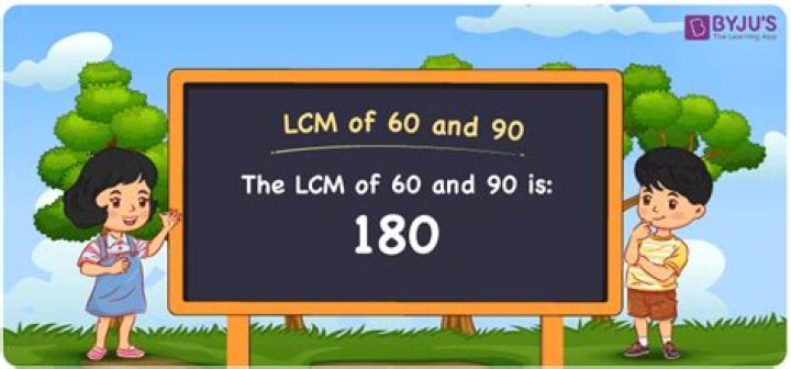What is the LCM of 60 and 20?