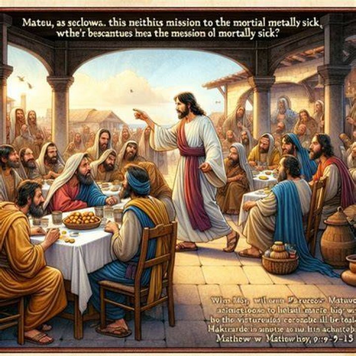 What is the meaning of Matthew 8 32?