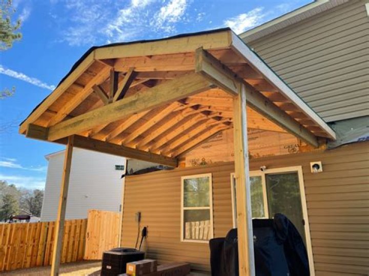 What is the minimum pitch for a porch roof?