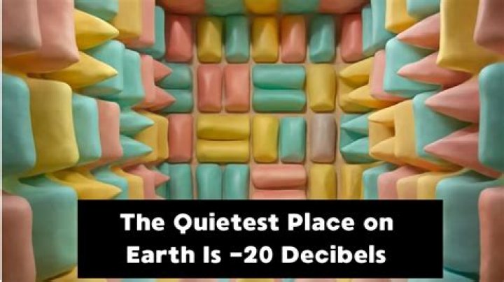 What is the quietest place on earth?