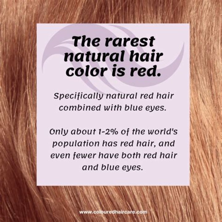 What is the rarest hair type in the world?