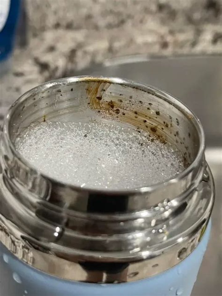 What is the slime in my water bottle?