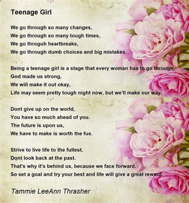 What is the toughest thing about being a teenage girl?