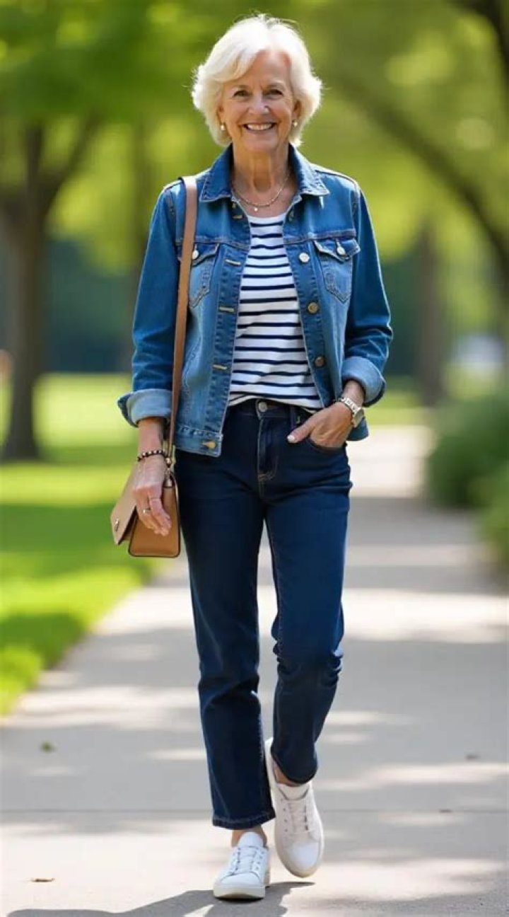 What kind of jeans should a 65 year old woman wear?