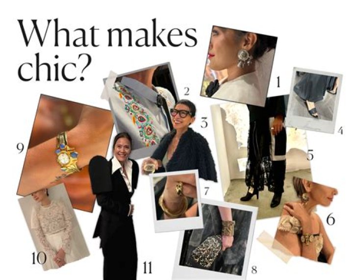 What makes a person chic?