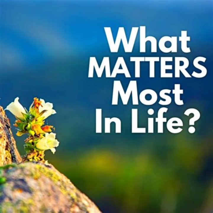 What matters most in relationship?