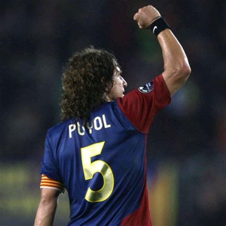 What number was Puyol?