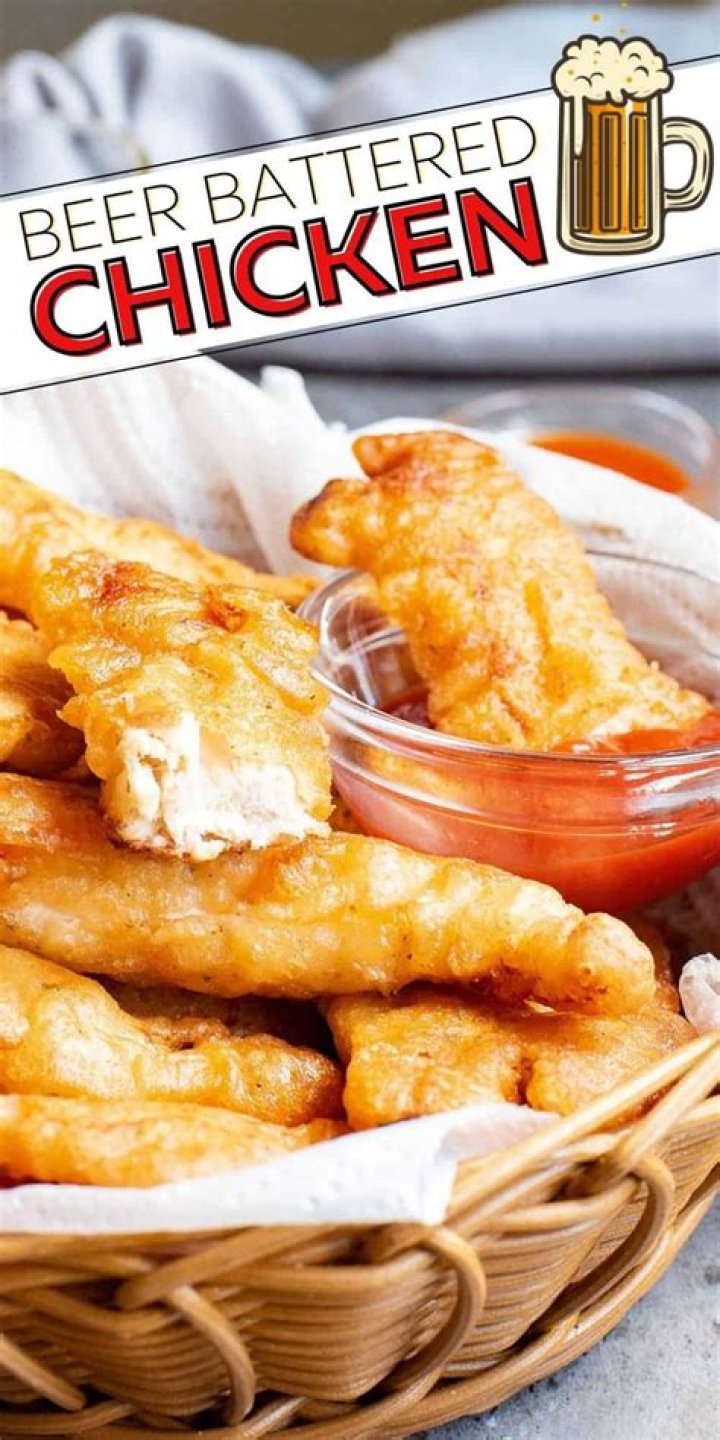 What order do you batter chicken?