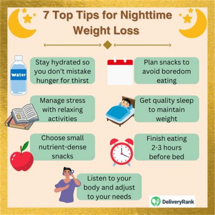 What should I eat before bed to lose weight overnight?