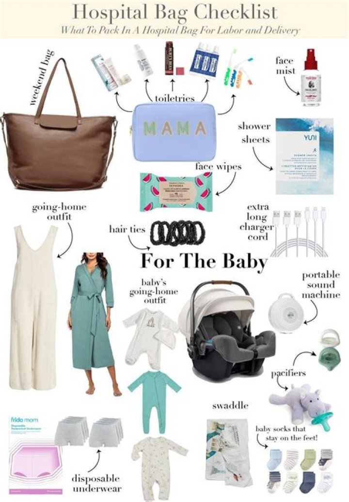 What should I wear to hospital when giving birth?
