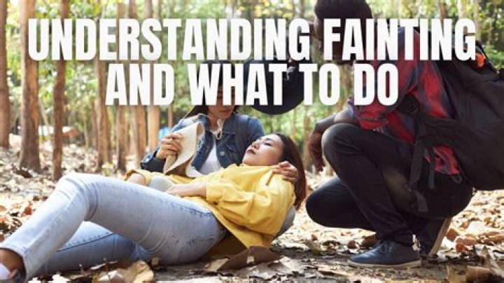 What to do after fainting?