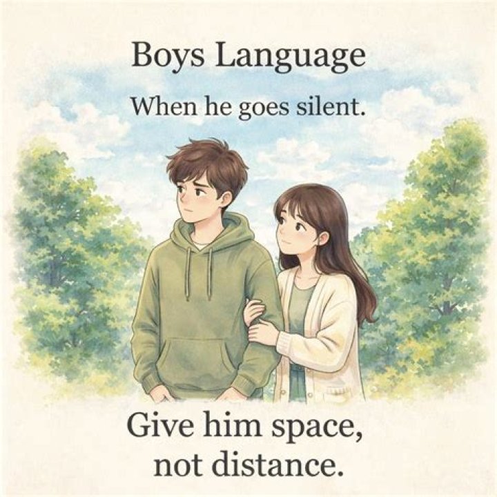 What to do when he goes silent?