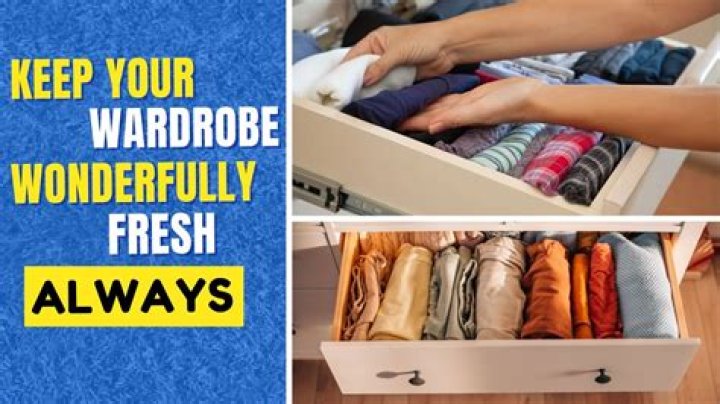 What to put in drawers to keep clothes smelling fresh?