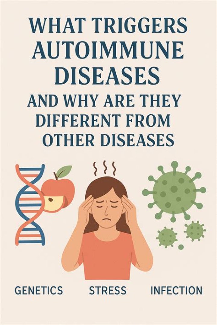 What triggers autoimmune disease?