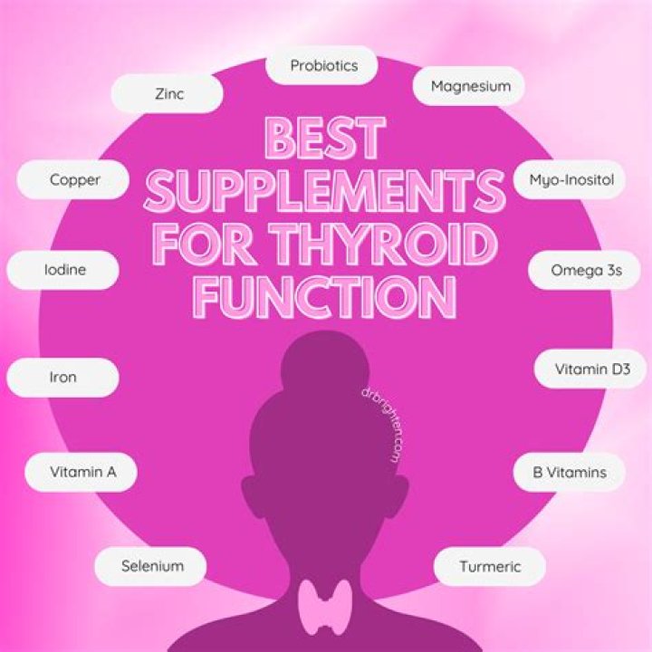 What vitamins help with thyroid?