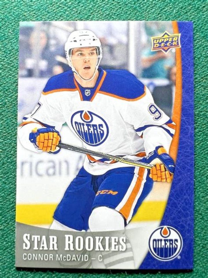 What was Connor McDavid's rookie year?