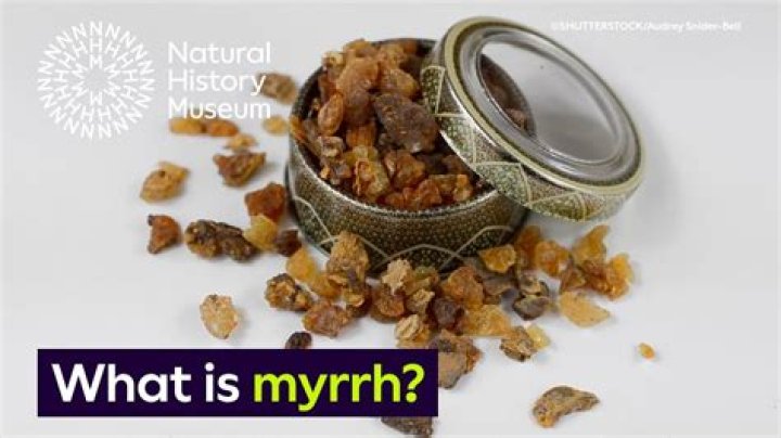 What was myrrh used for in ancient times?