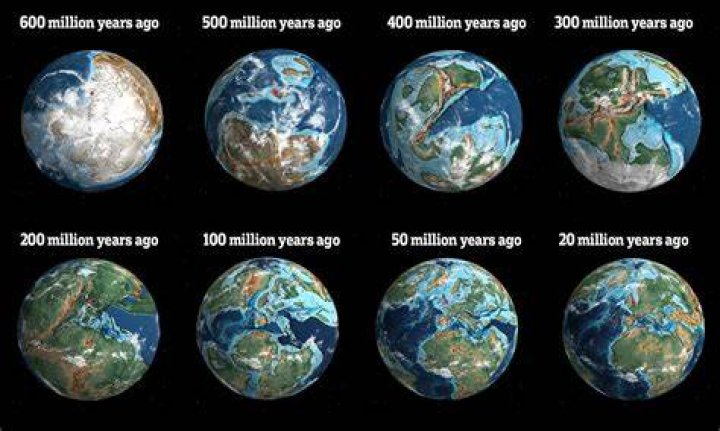 What was on Earth 1 billion years ago?