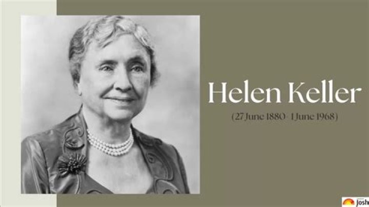 What was the first word Helen Keller understood?