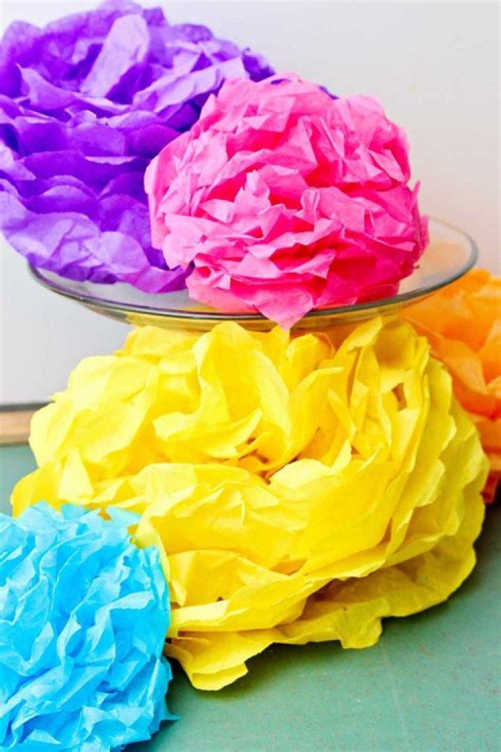 What we can make with tissue paper?