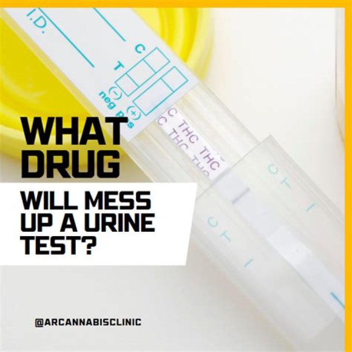 What will mess up a drug test?