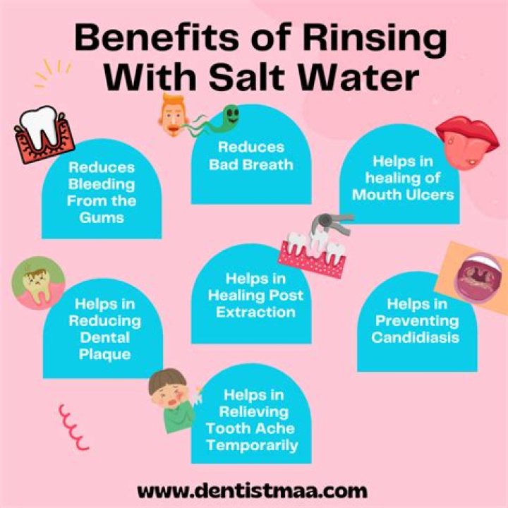 When can I stop rinsing with salt water after tooth extraction?