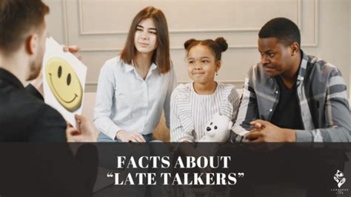 When do late talkers start talking?