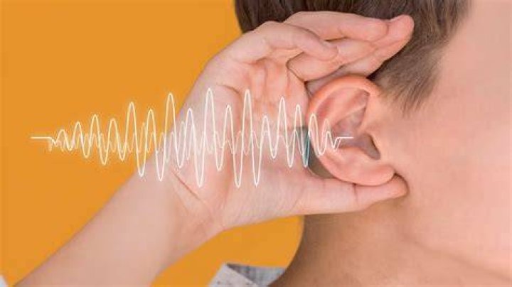 When I cover my ears I hear ringing?