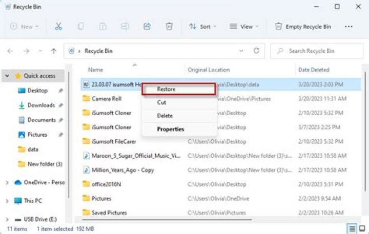 Where do permanently deleted files go?